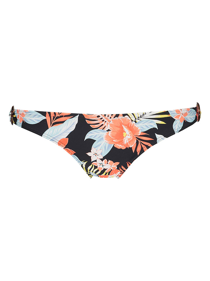Plavky spodní díl s.Oliver Schwarz/ Orange 2444730 Bikini-Hose "Marika" in Schwarz/ Orange - 1