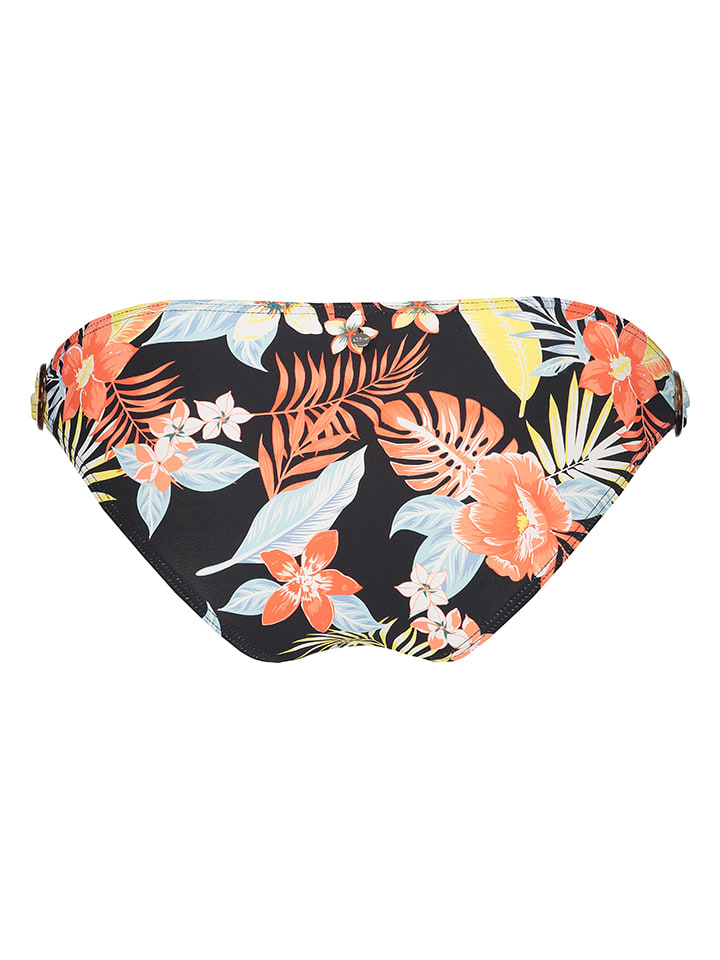 Plavky spodní díl s.Oliver Schwarz/ Orange 2444730 Bikini-Hose "Marika" in Schwarz/ Orange - 2