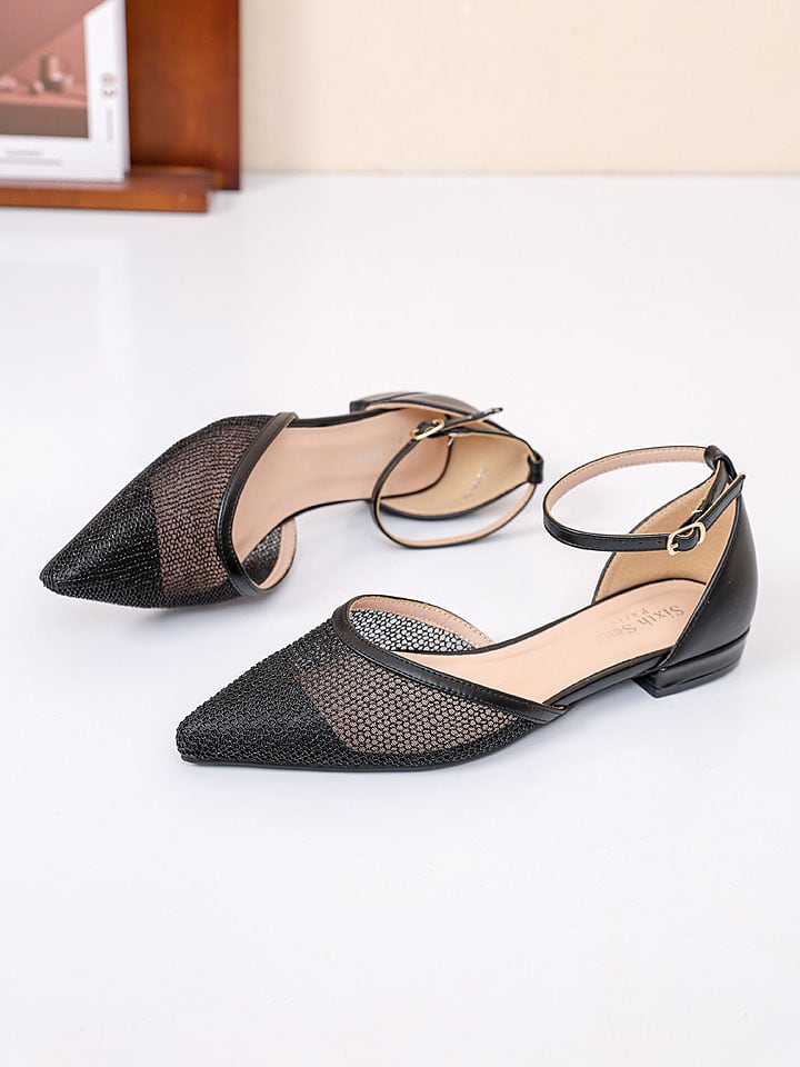 Sixth Sens Schwarz 3147447 Ballerinas in Schwarz - 2