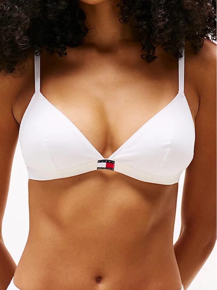 Podprsenka Tommy Hilfiger Dunkelblau/ Weiß/ Schwarz 235375 3er-Set: Bügellose BHs in Schwarz/ Weiß - 2