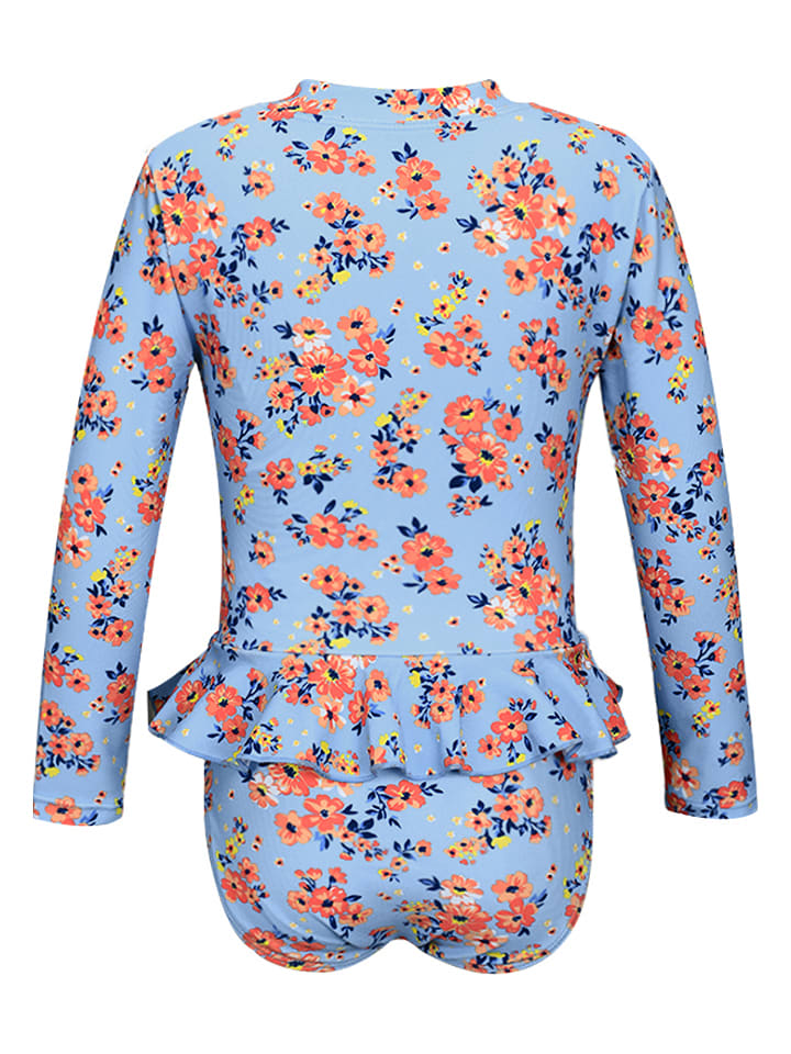 Peek U Blau/ Orange 8315580 Badeanzug "Aarna" in Blau/ Orange - 2