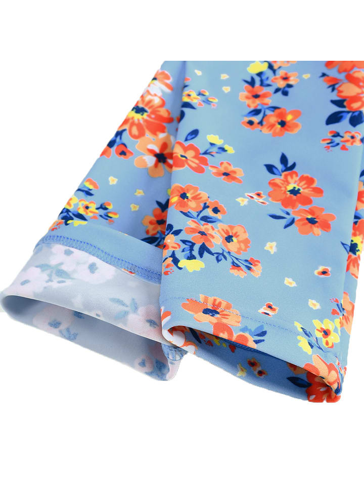 Peek U Blau/ Orange 8315580 Badeanzug "Aarna" in Blau/ Orange - 4