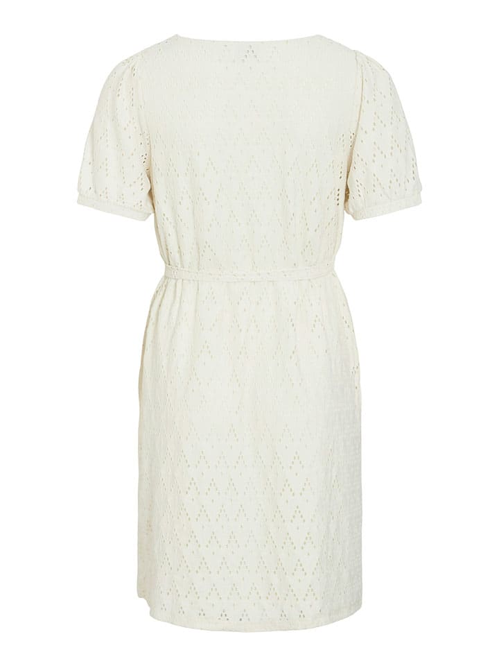 Šaty Vila Creme 5876491 Kleid "Amalina" in Creme - 7