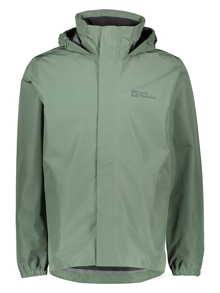 Bunda Jack Wolfskin Grün 4970072 Regenjacke in Grün - 1