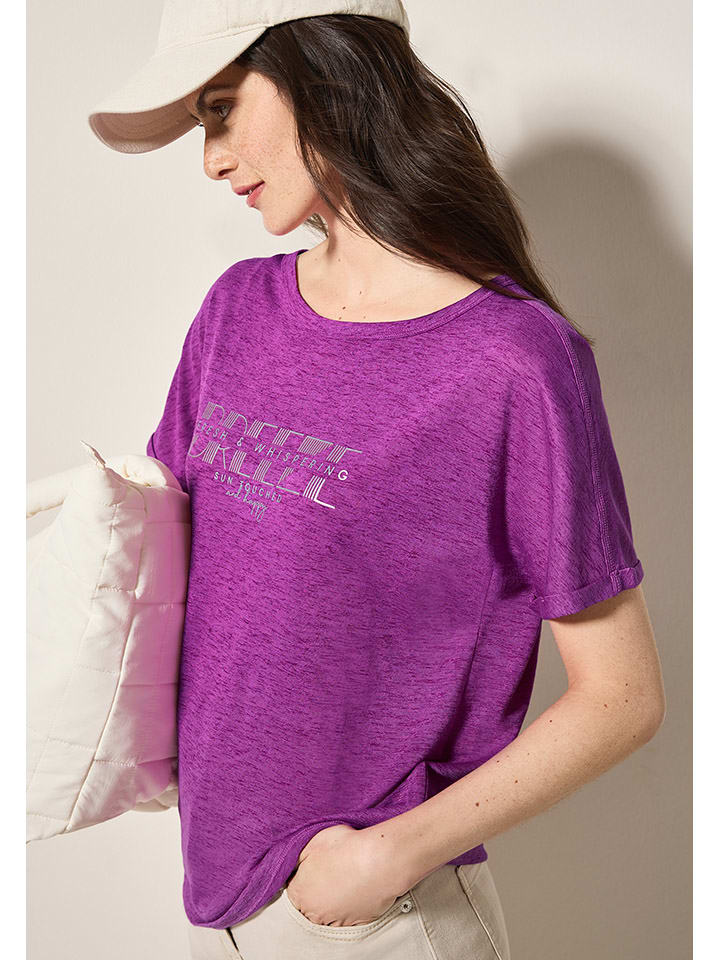 Tričko Cecil Lila 6702064 Shirt in Lila - 3