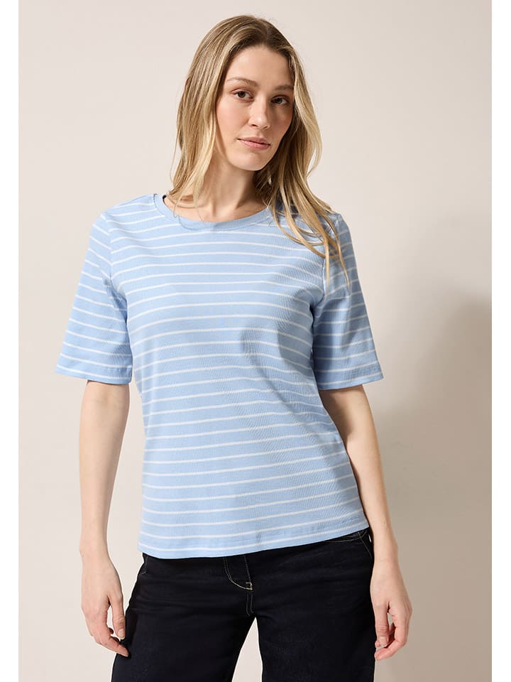 Tričko Cecil Hellblau 4283964 Shirt in Hellblau - 4