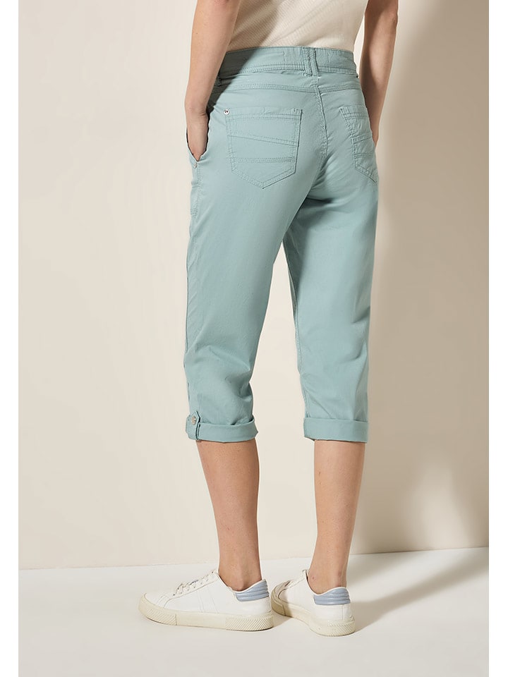 Kraťasy Cecil Hellblau 722049 Caprihose in Hellblau - 2
