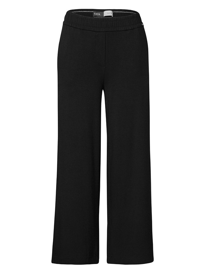 Kraťasy Cecil Schwarz 255678 Hose in Schwarz - 5