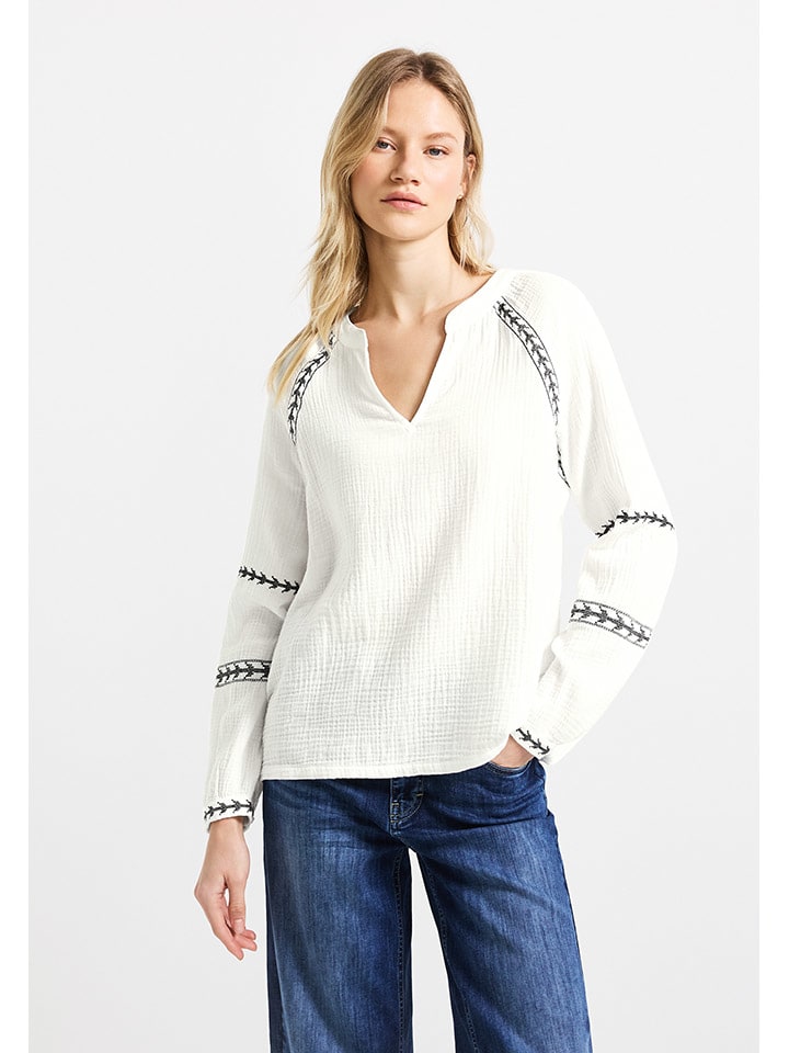 Street One Weiß 9188412 Bluse in Weiß - 5