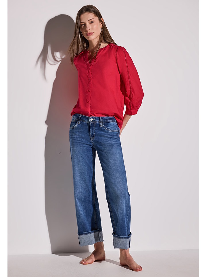 Street One Rot 4379402 Bluse in Rot - 3
