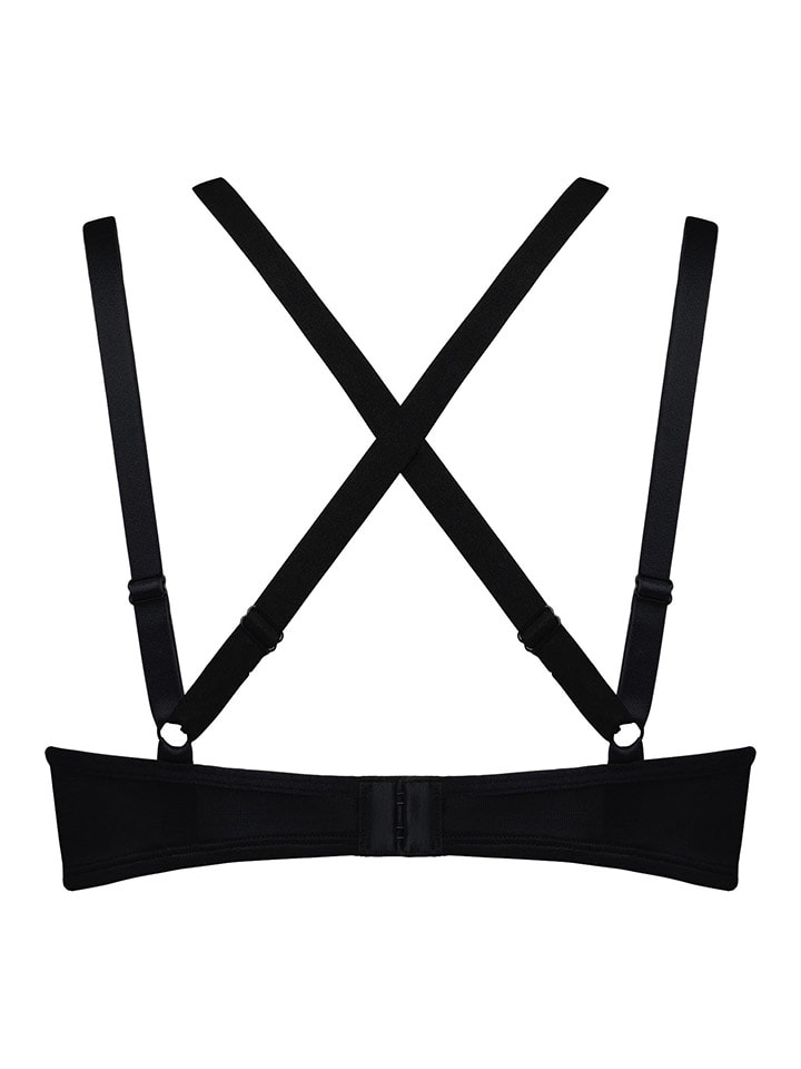 Podprsenka Marlies Dekkers Schwarz 6166911 Balconette-BH in Schwarz - 2