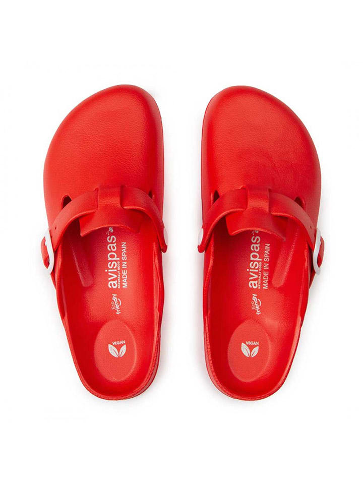 Avispas Rot 7975166 Clogs "Desalia" in Rot - 3
