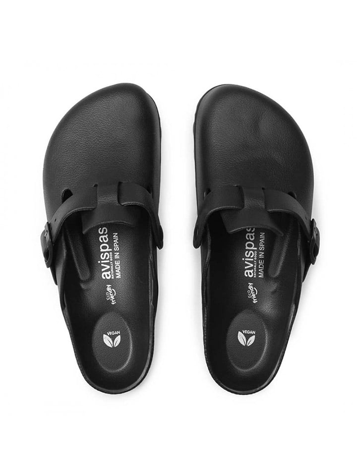 Boty Avispas Schwarz 1638407 Clogs "Desalia" in Schwarz - 2