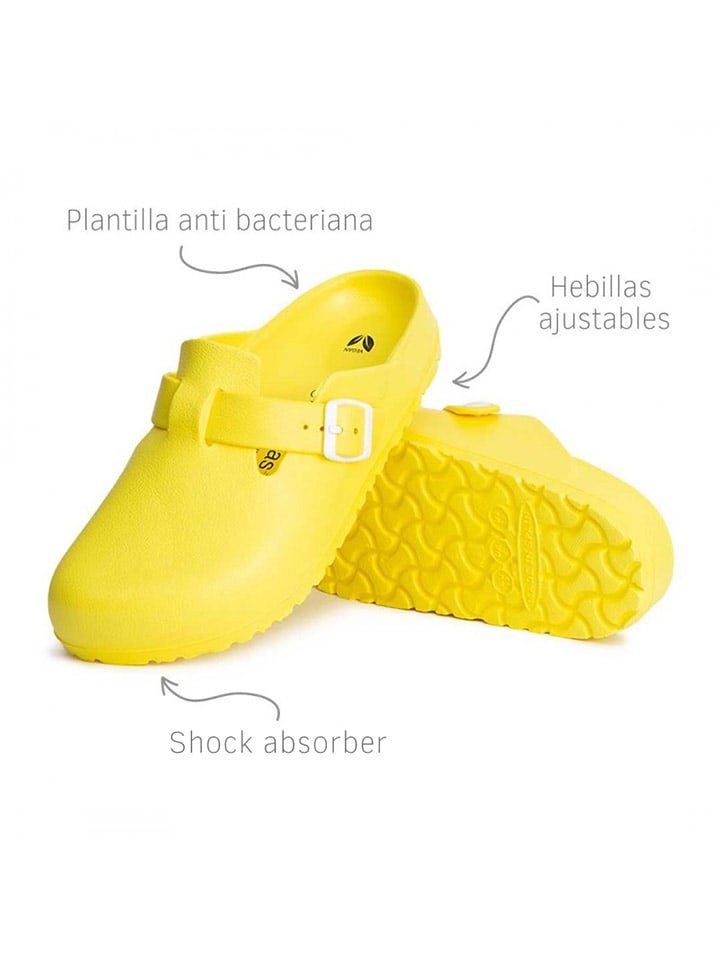 Avispas Gelb 2052324 Clogs "Desalia" in Gelb - 3