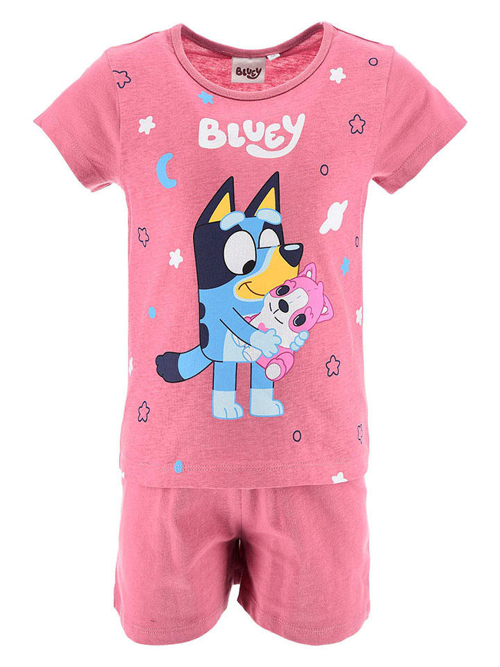 Bluey Pink/ Bunt 5617745 Pyjama "Bluey" in Pink/ Bunt - 1