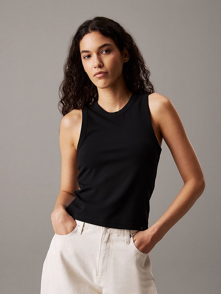 Calvin Klein Schwarz 6963123 Top in Schwarz - 2