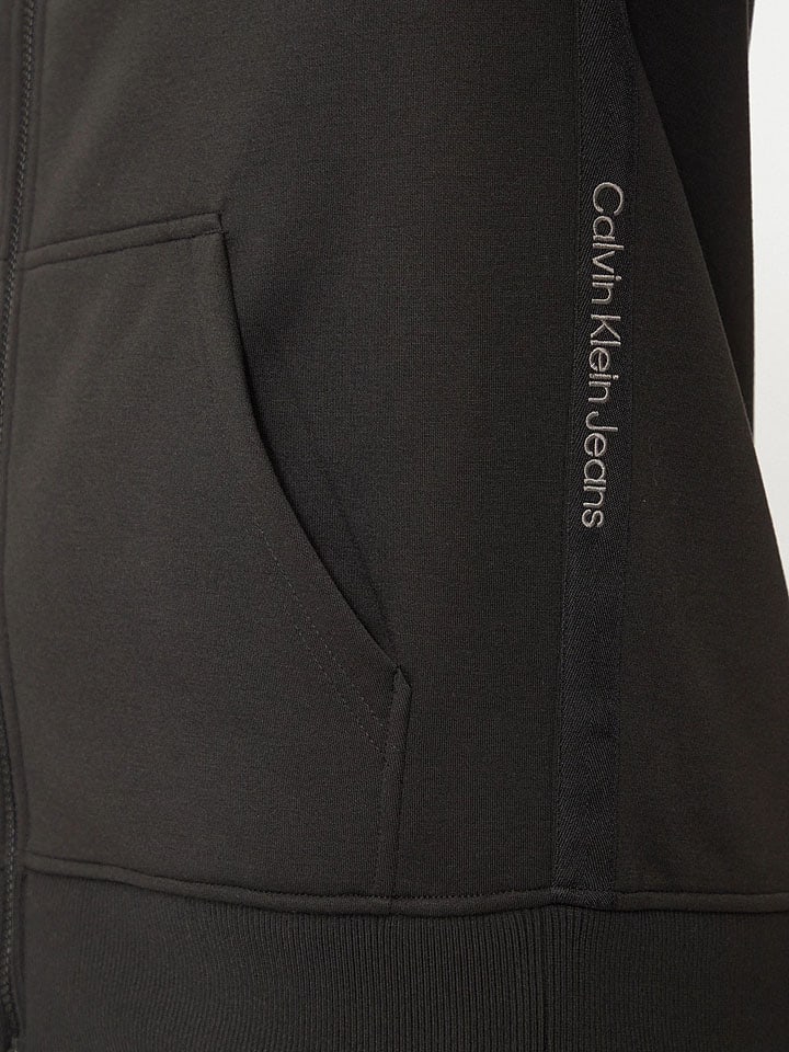 Mikina Calvin Klein Schwarz 331441 Sweatjacke in Schwarz - 3