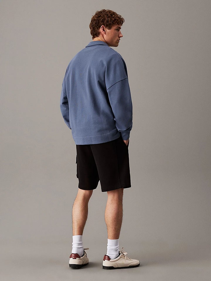 Kraťasy Calvin Klein Schwarz 1716772 Sweatshorts in Schwarz - 2
