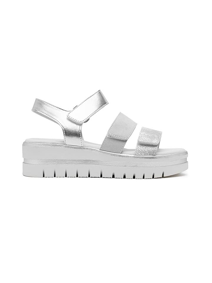 Sandály Foreverfolie Silber/ Grau 4463589 Keilsandaletten in Silber/ Grau - 2