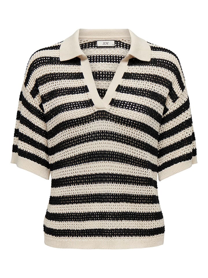 JDY Beige/ Schwarz 3601309 Pullover in Beige/ Schwarz - 6