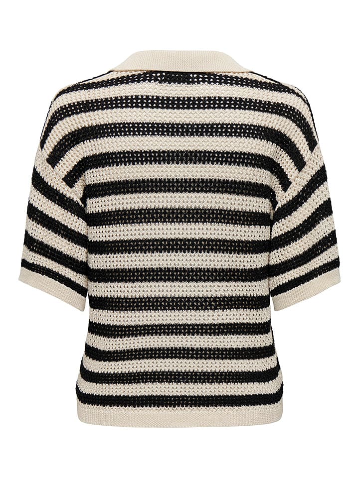 JDY Beige/ Schwarz 3601309 Pullover in Beige/ Schwarz - 7