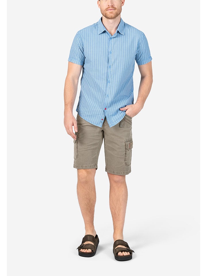 Kraťasy Timezone Taupe 6872890 Jeansshorts "Ryker" - Regular fit - in Taupe - 4