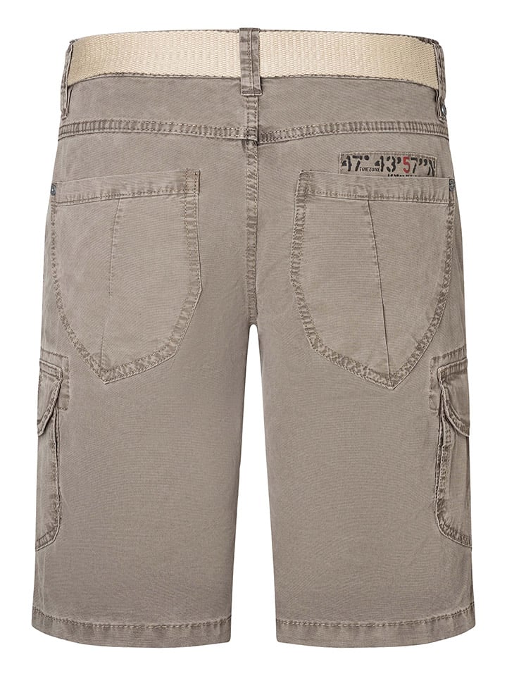 Kraťasy Timezone Taupe 6872890 Jeansshorts "Ryker" - Regular fit - in Taupe - 6
