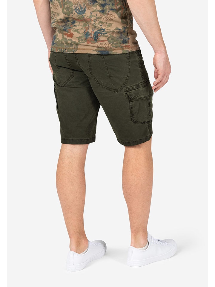 Kraťasy Timezone Khaki 2706215 Jeansshorts "Ryker" - Regular fit - in Khaki - 2