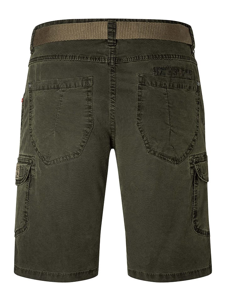 Kraťasy Timezone Khaki 2706215 Jeansshorts "Ryker" - Regular fit - in Khaki - 6