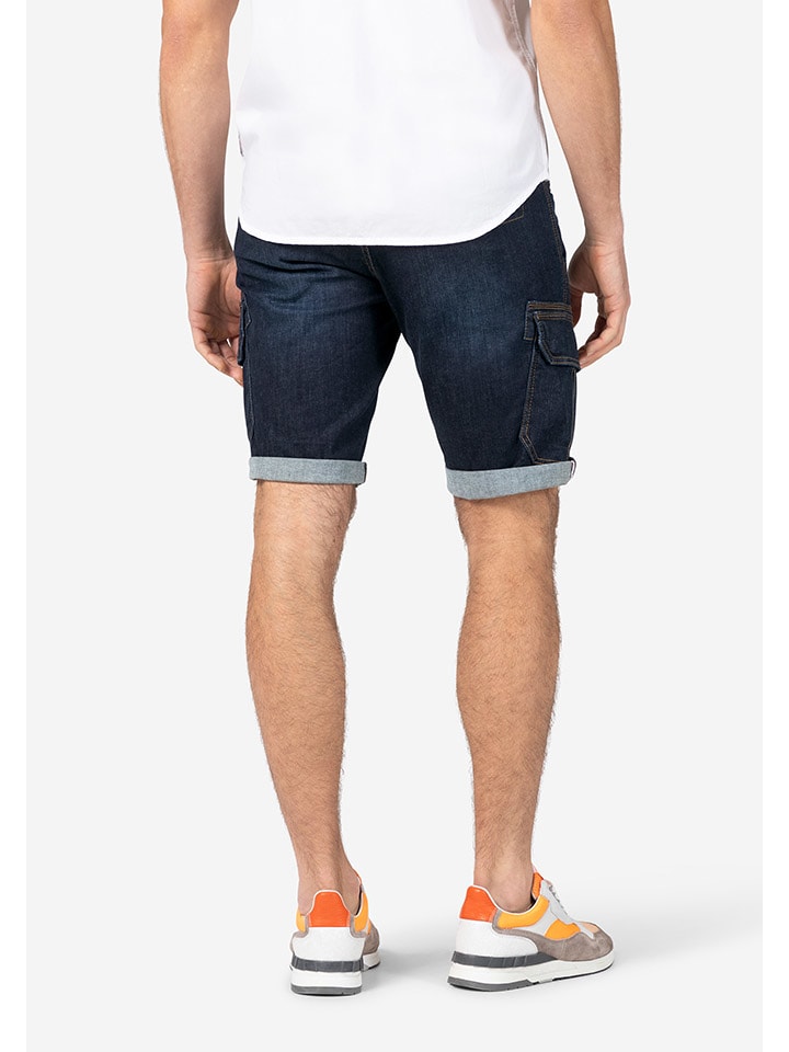Kraťasy Timezone Dunkelblau 1795764 Jeansshorts "Stanley" - Slim fit - in Dunkelblau - 2