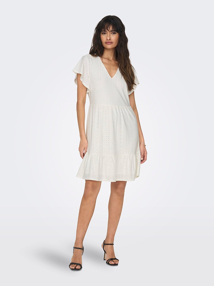 Šaty ONLY Creme 4556168 Kleid "Sandra" in Creme - 2