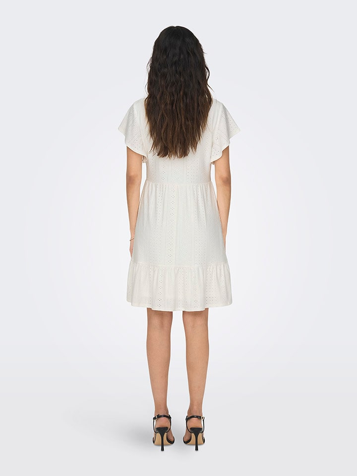 Šaty ONLY Creme 4556168 Kleid "Sandra" in Creme - 3