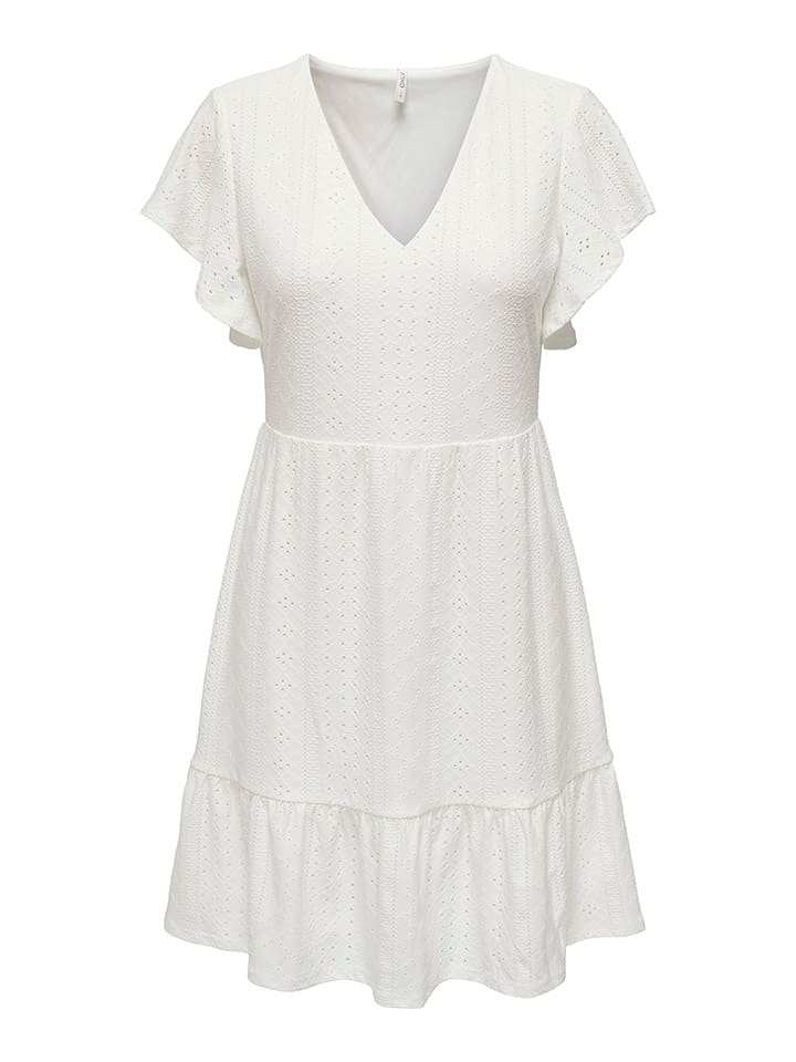 Šaty ONLY Creme 4556168 Kleid "Sandra" in Creme - 6