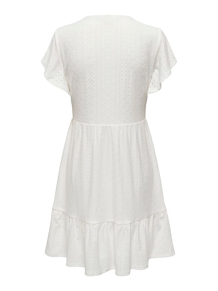Šaty ONLY Creme 4556168 Kleid "Sandra" in Creme - 7