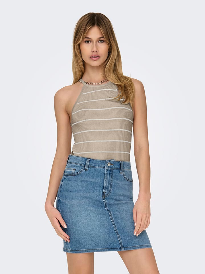 ONLY Beige 4610222 Top "Gemma" in Beige - 1