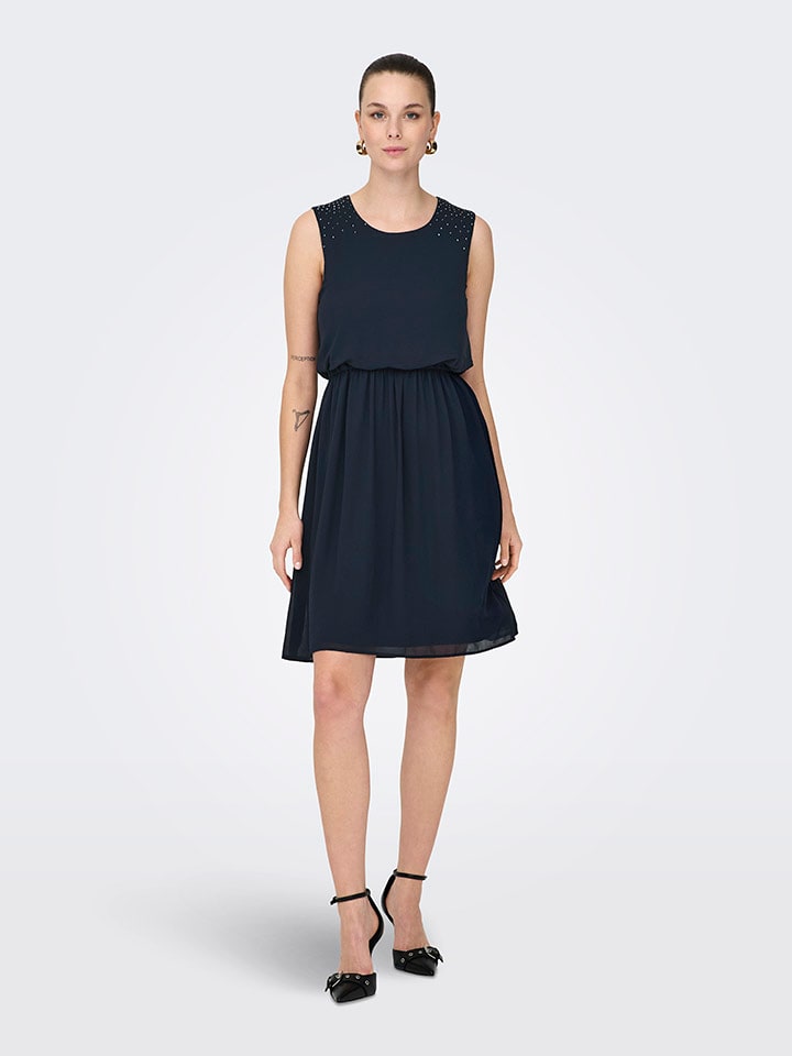 Šaty ONLY Dunkelblau 6111422 Kleid "Stinna" in Dunkelblau - 2