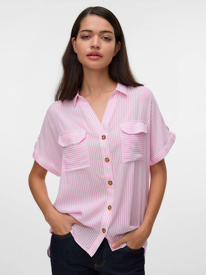 Vero Moda Rosa 7592532 Bluse in Rosa - 5