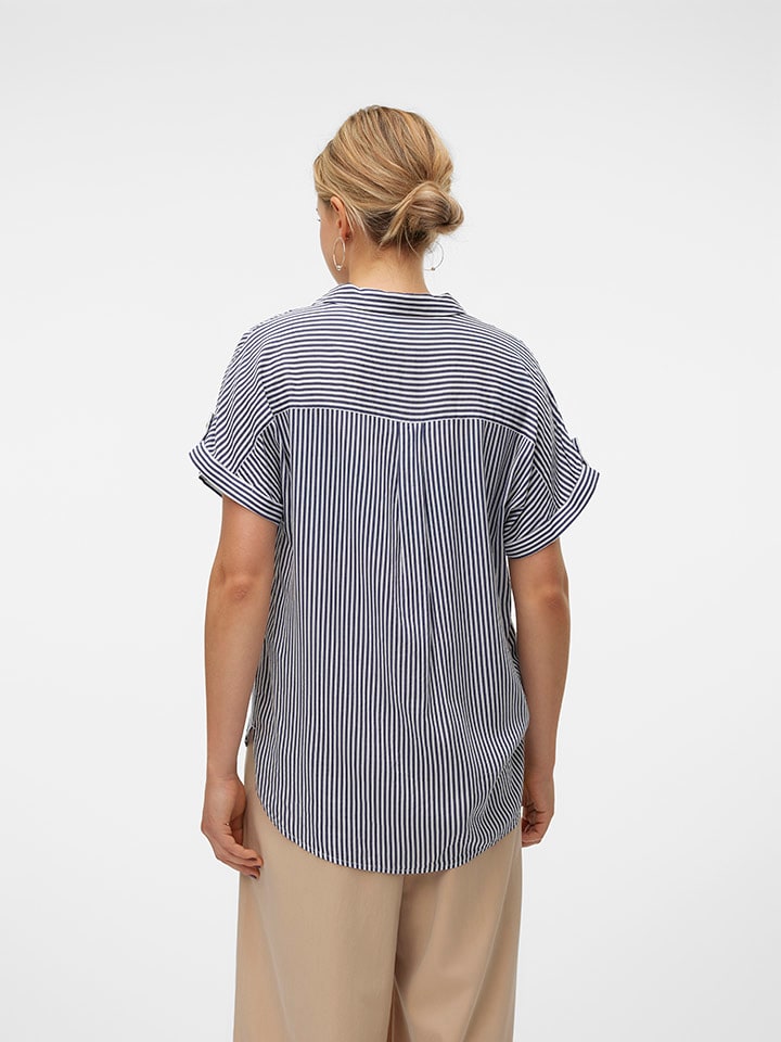 Vero Moda Dunkelblau 3029619 Bluse in Dunkelblau - 2