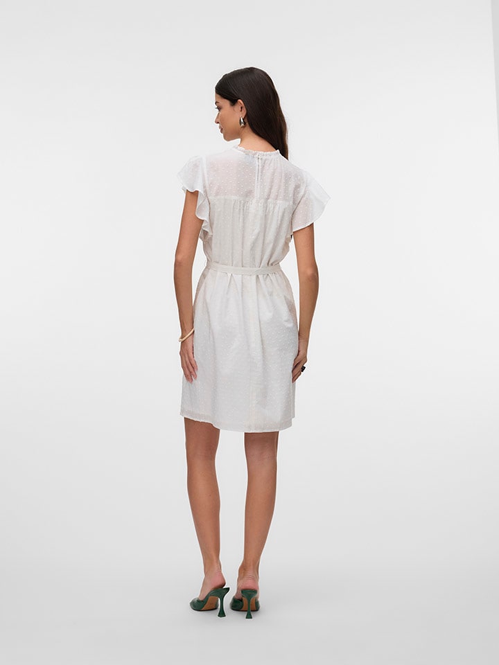 Šaty Vero Moda Weiß 443986 Kleid in Weiß - 2