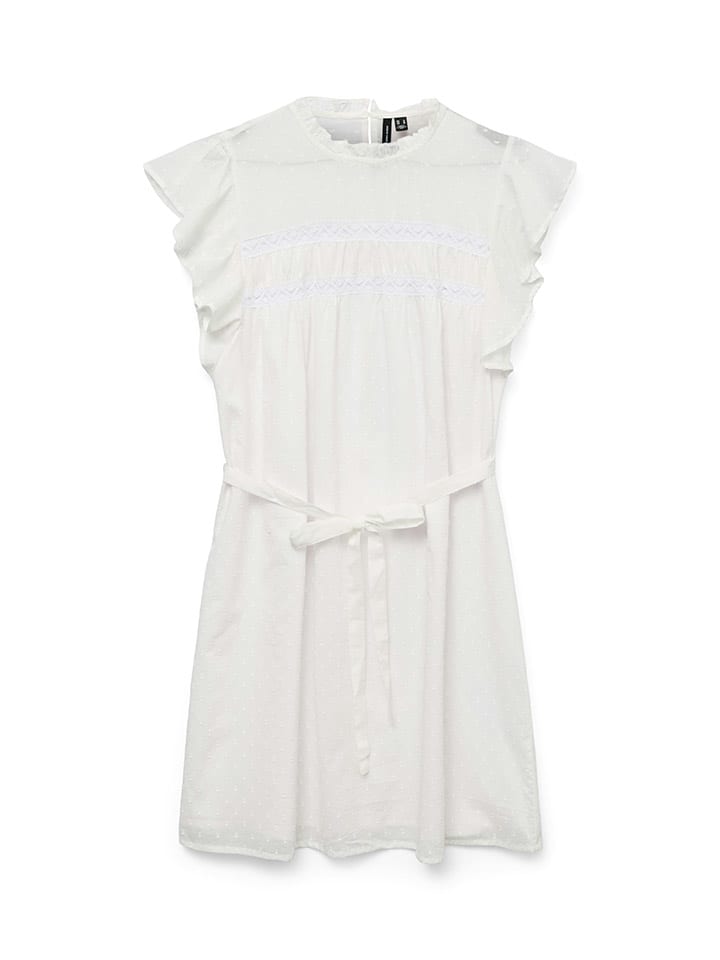 Šaty Vero Moda Weiß 443986 Kleid in Weiß - 5