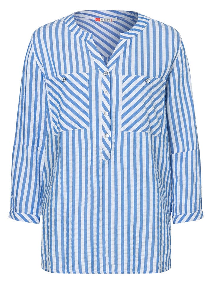 Timezone Blau 1321471 Bluse in Blau - 5