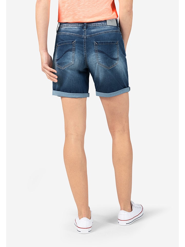 Kraťasy Timezone Blau 919080 Jeans-Shorts "Alexa" - Regular fit - in Blau - 2