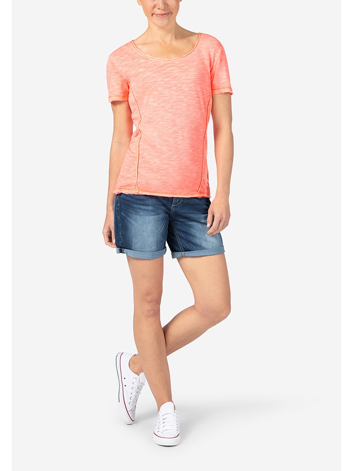 Kraťasy Timezone Blau 919080 Jeans-Shorts "Alexa" - Regular fit - in Blau - 4