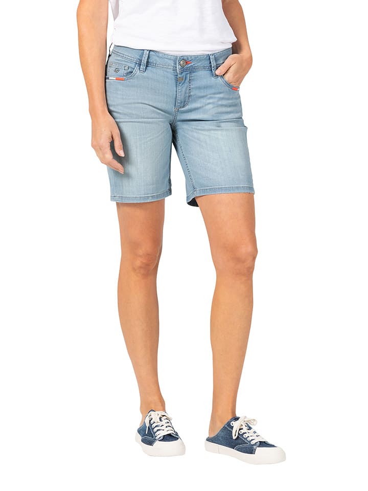 Kraťasy Timezone Hellblau 5381362 Jeans-Shorts "Alexa" - Regular fit - in Hellblau - 1