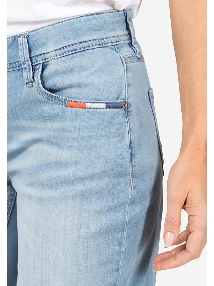 Kraťasy Timezone Hellblau 5381362 Jeans-Shorts "Alexa" - Regular fit - in Hellblau - 3