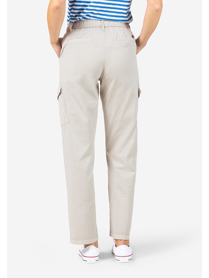 Timezone Creme 3902640 Cargohose "Marla" in Creme - 2