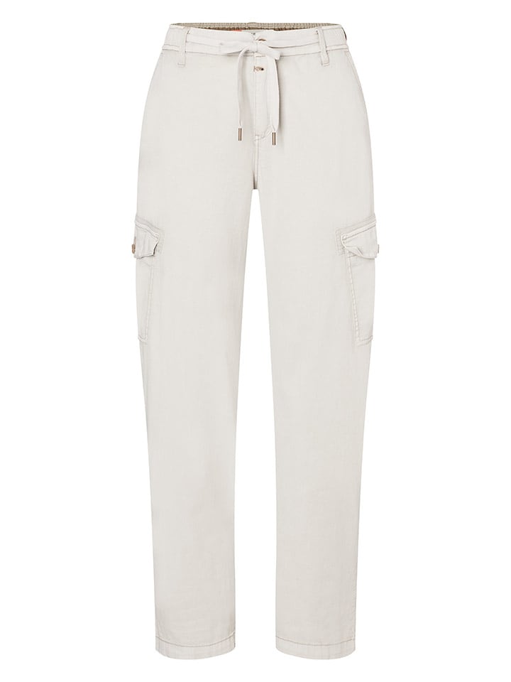 Timezone Creme 3902640 Cargohose "Marla" in Creme - 5