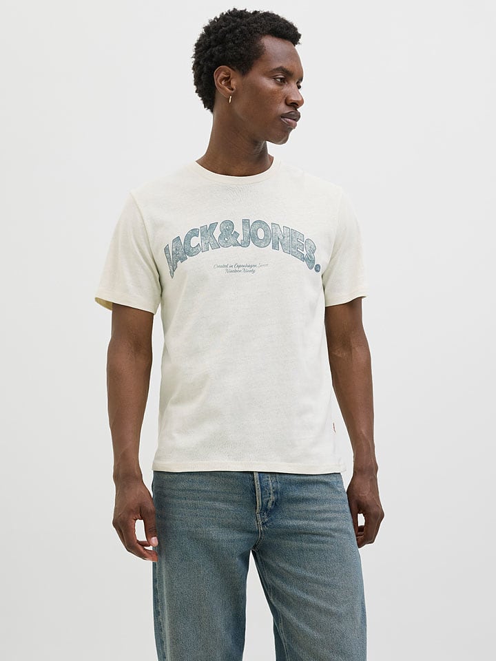 Tričko Jack & Jones Weiß 3242757 Shirt "Almeria" in Weiß - 1