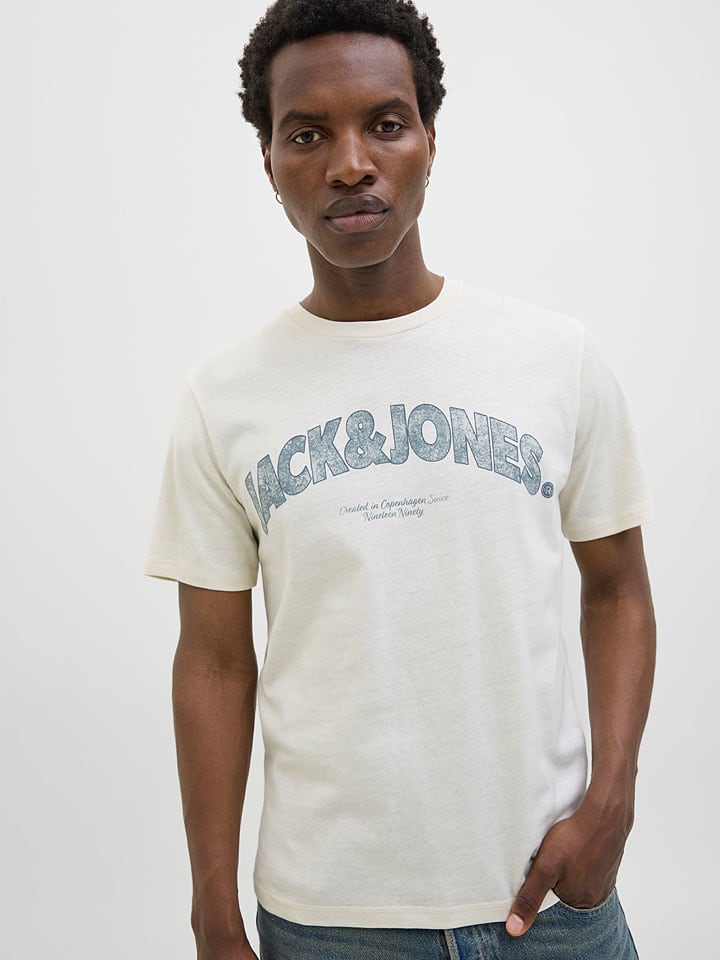 Tričko Jack & Jones Weiß 3242757 Shirt "Almeria" in Weiß - 6