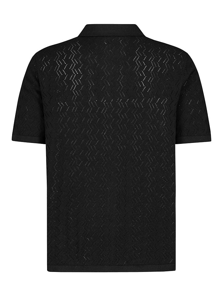 Košile Authentic Style Schwarz 8642996 Strickhemd - Regular fit - in Schwarz - 2